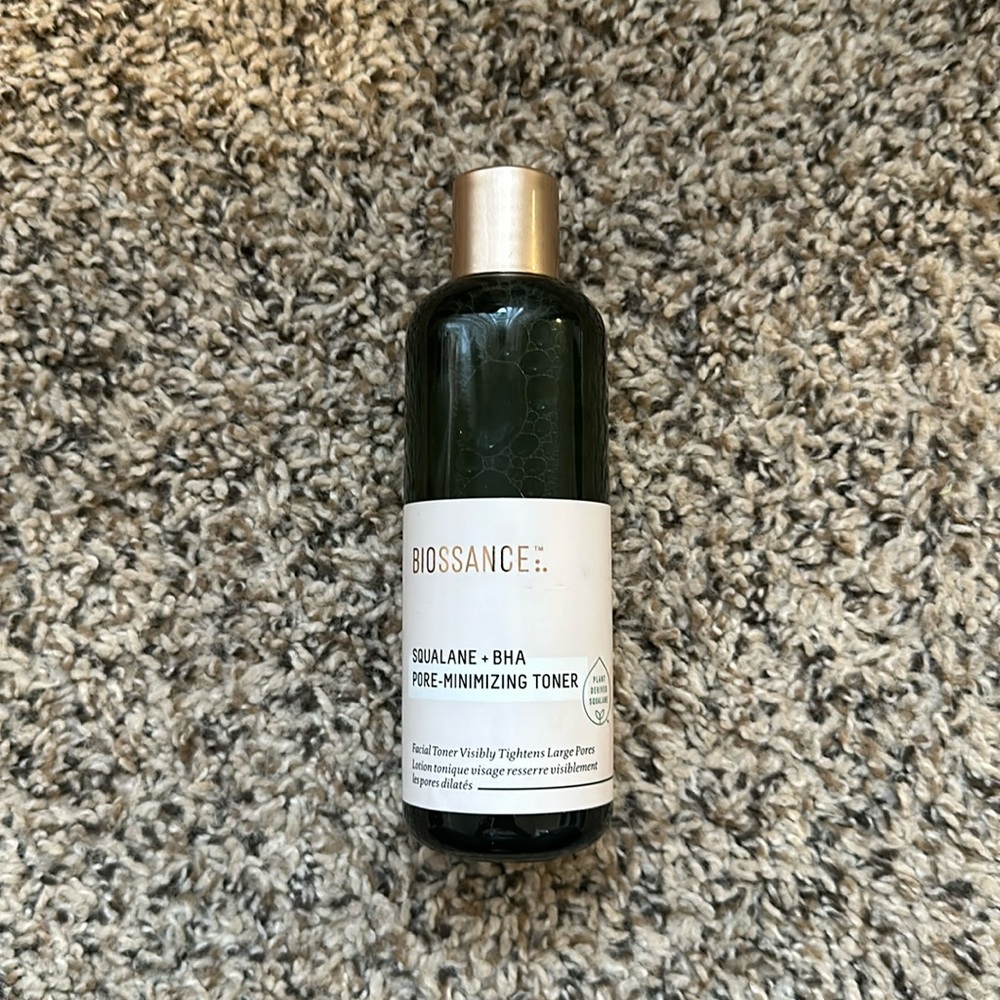 Brand New Biossance Squalane BHA Pore Minimizing Toner